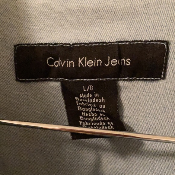 Calvin Klein Jean jacket. - Picture 2 of 7